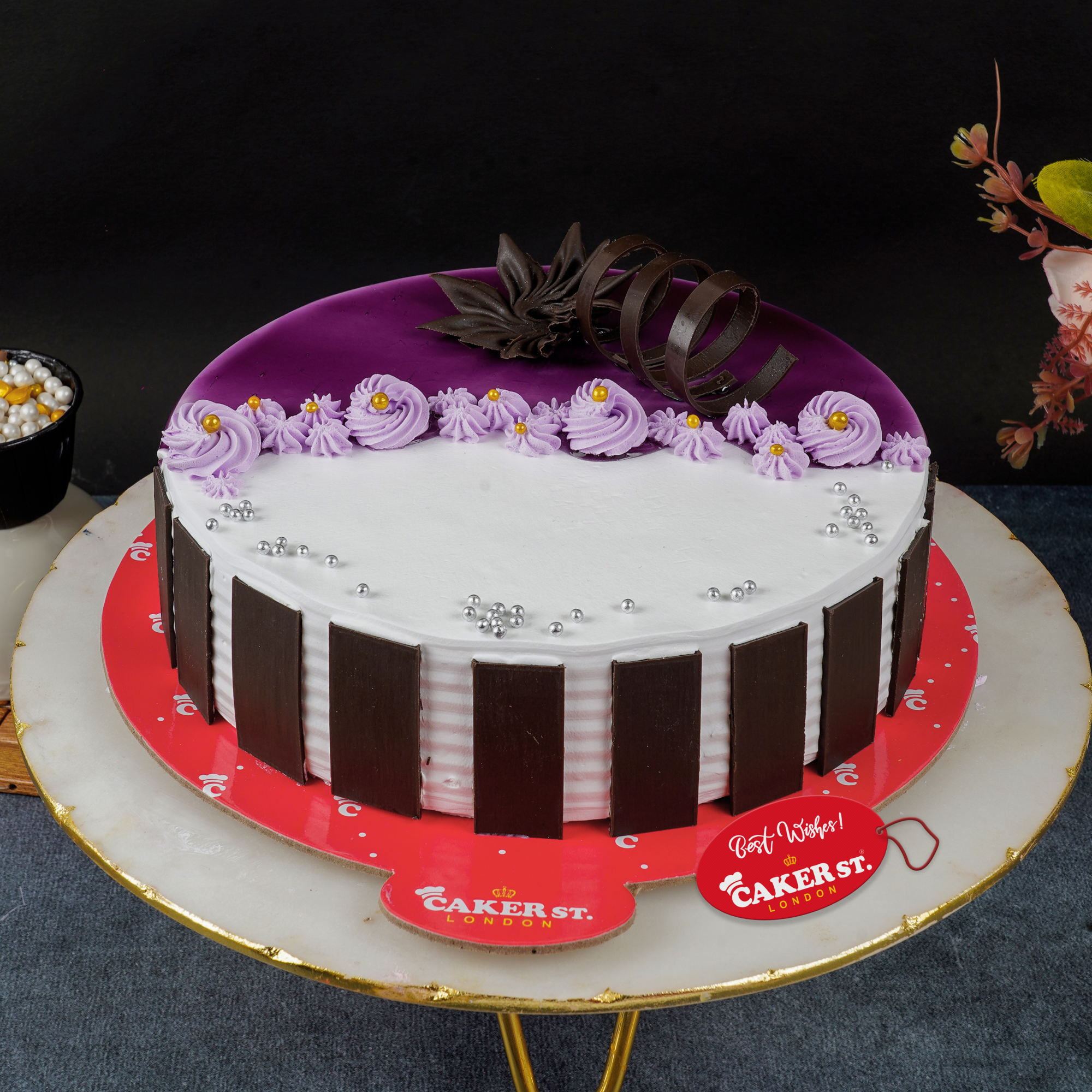 Blueberry blossom Cake 