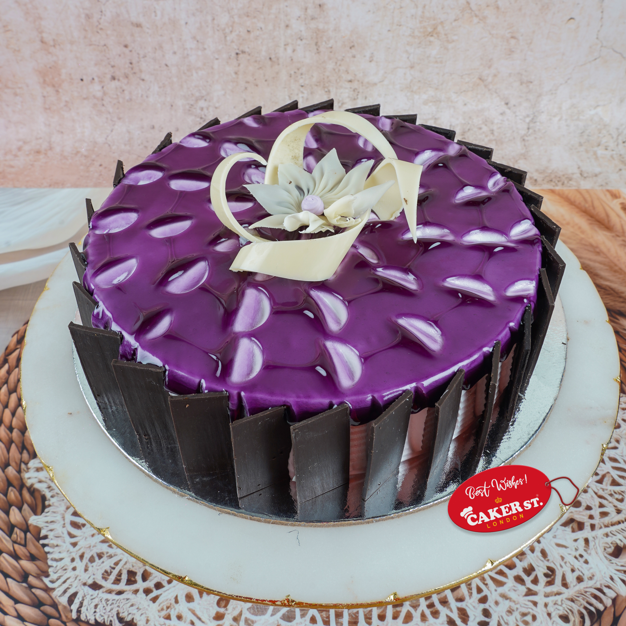 Blueberry Petal Dream Cake