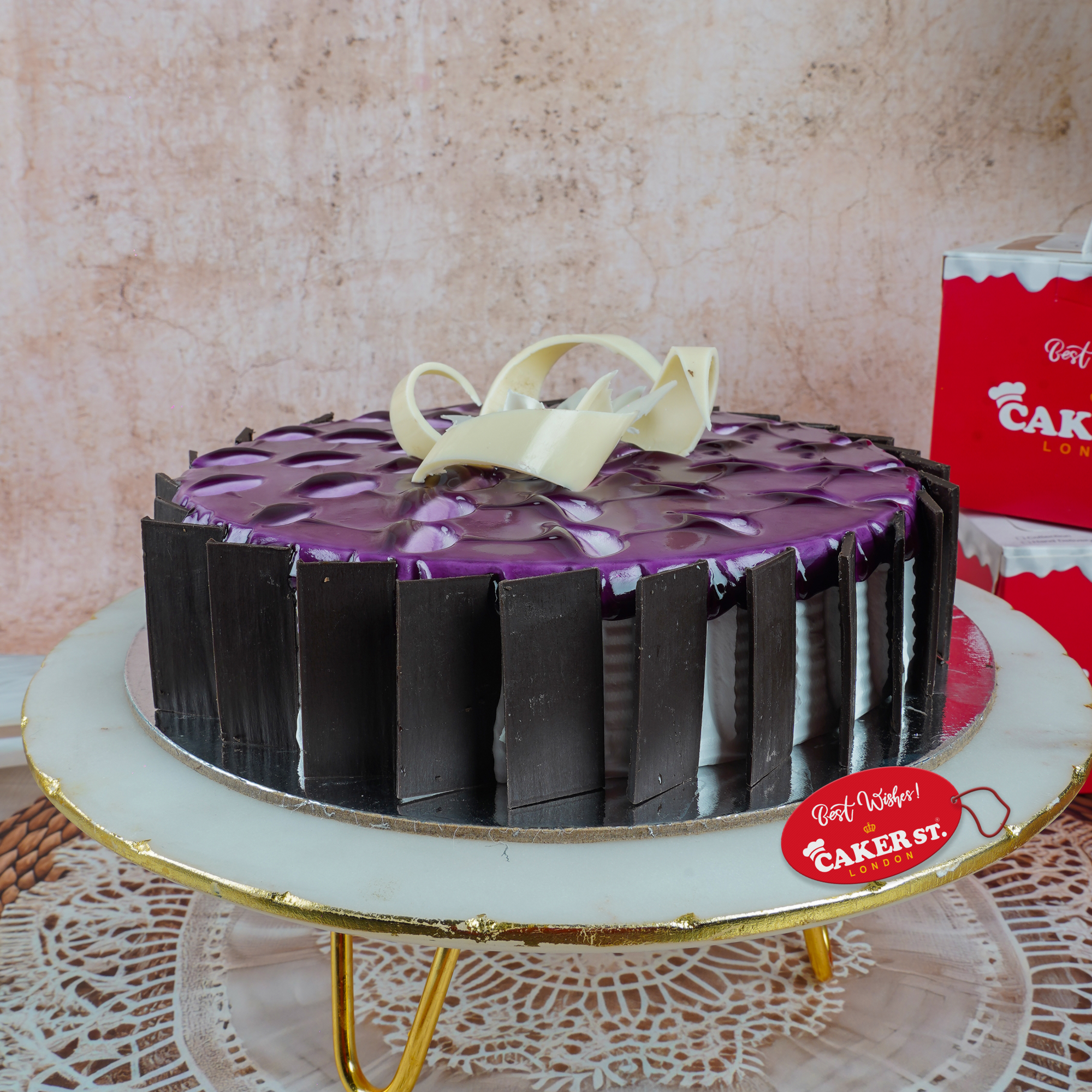 Blueberry Petal Dream Cake