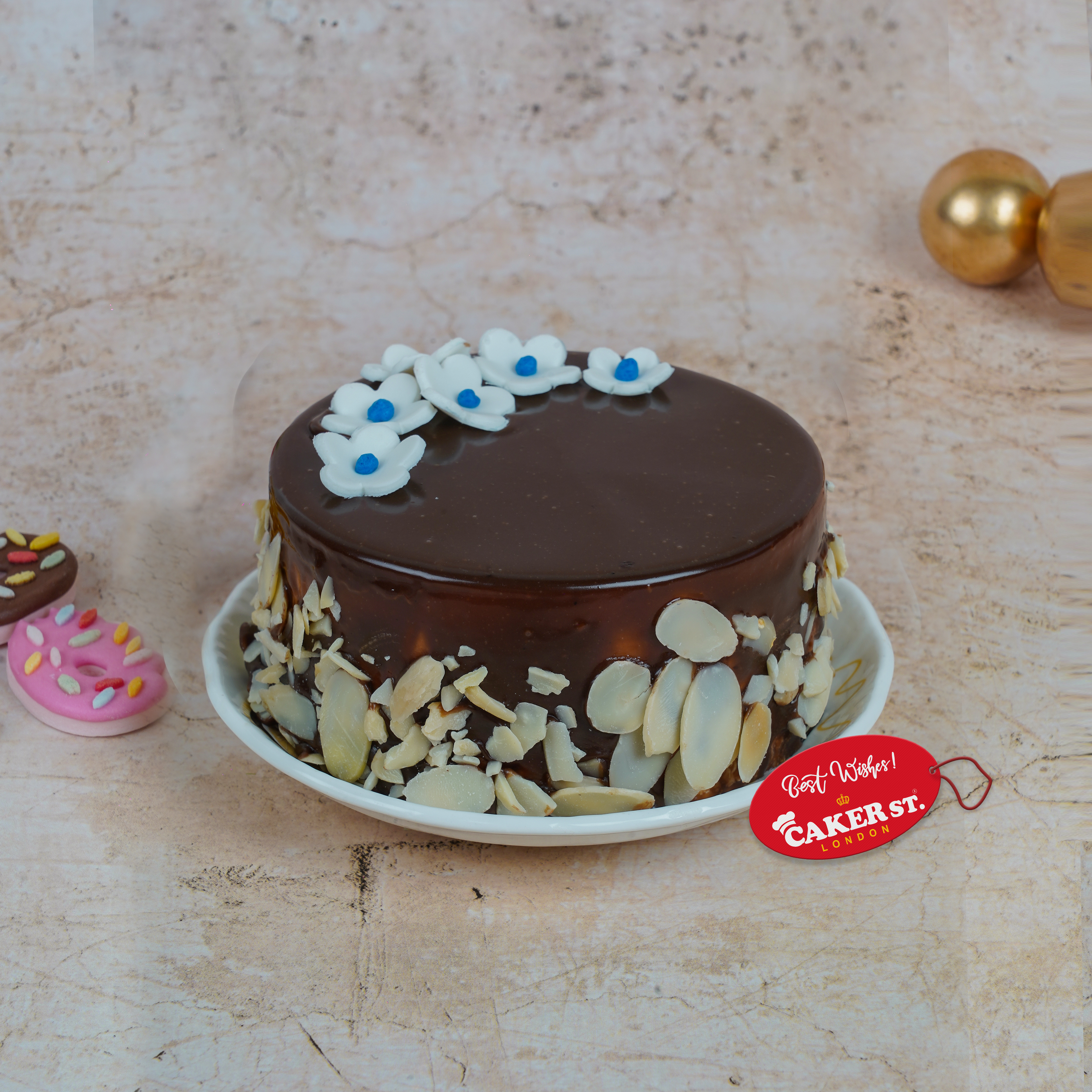 Blush Petal Treats Bento Cake (4 inch)
