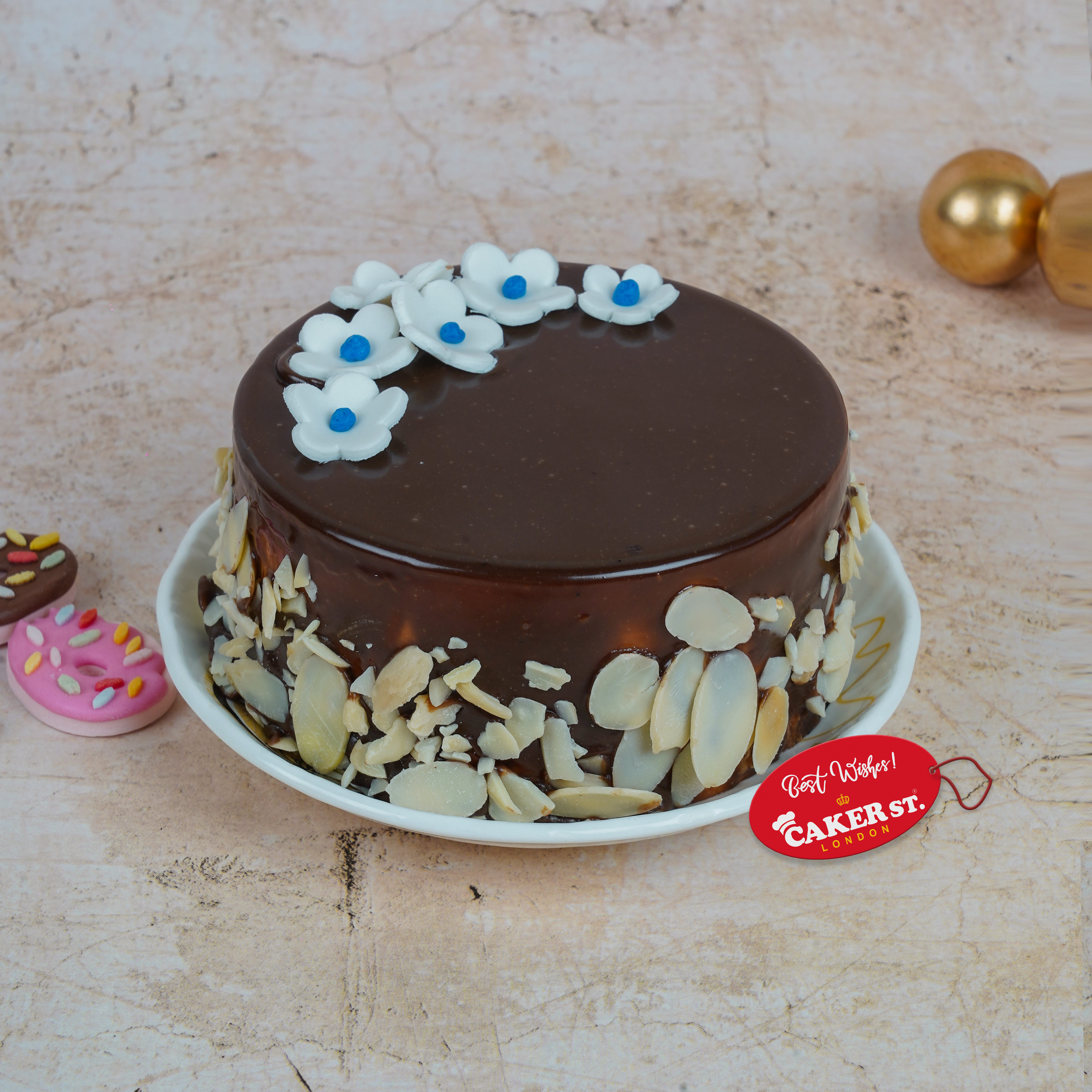 Blush Petal Treats Bento Cake (4 inch)
