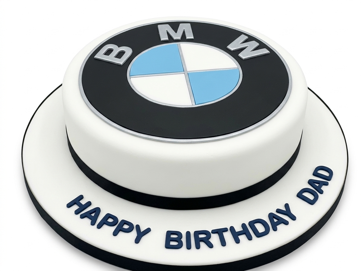 BMW Logo Birthday Cake