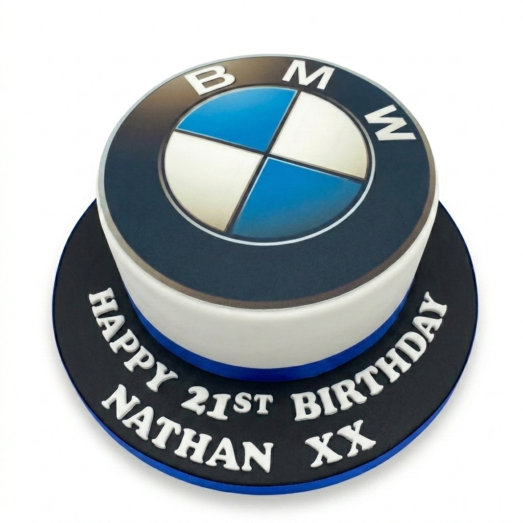 BMW Logo Birthday Cake