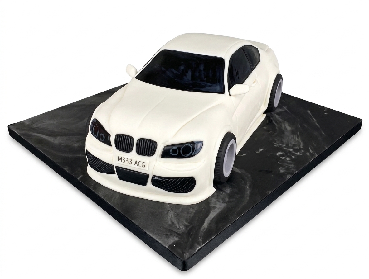 3D Sports Car Birthday Cake for Him