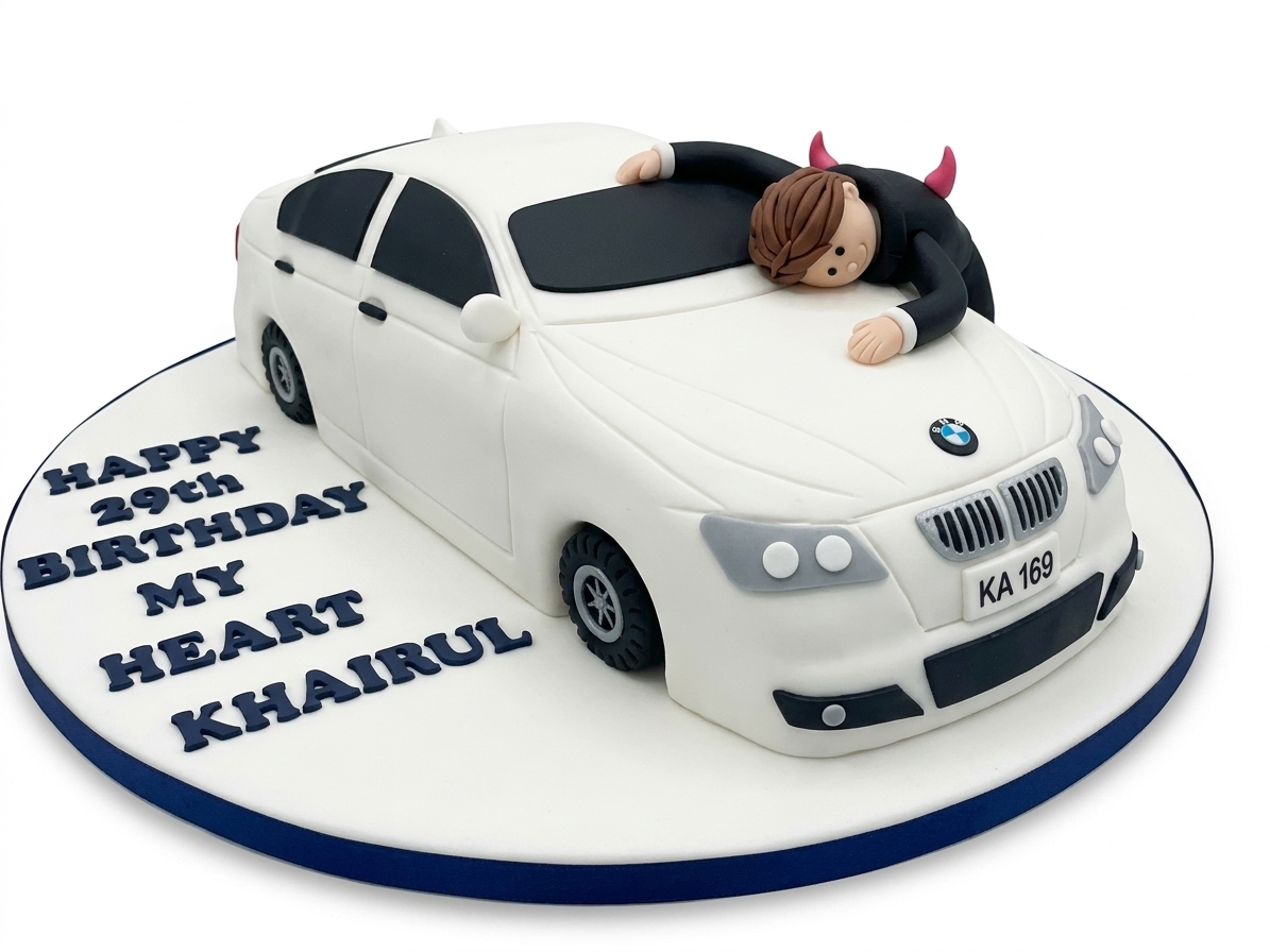 BMW Car Birthday Cake for Him