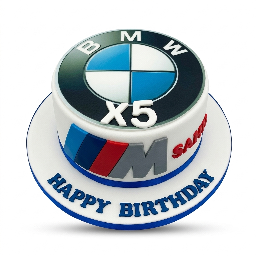 BMW X5 M Sport Birthday Cake
