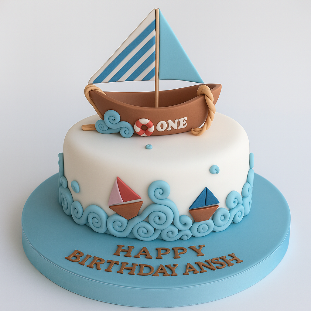 Boat cake
