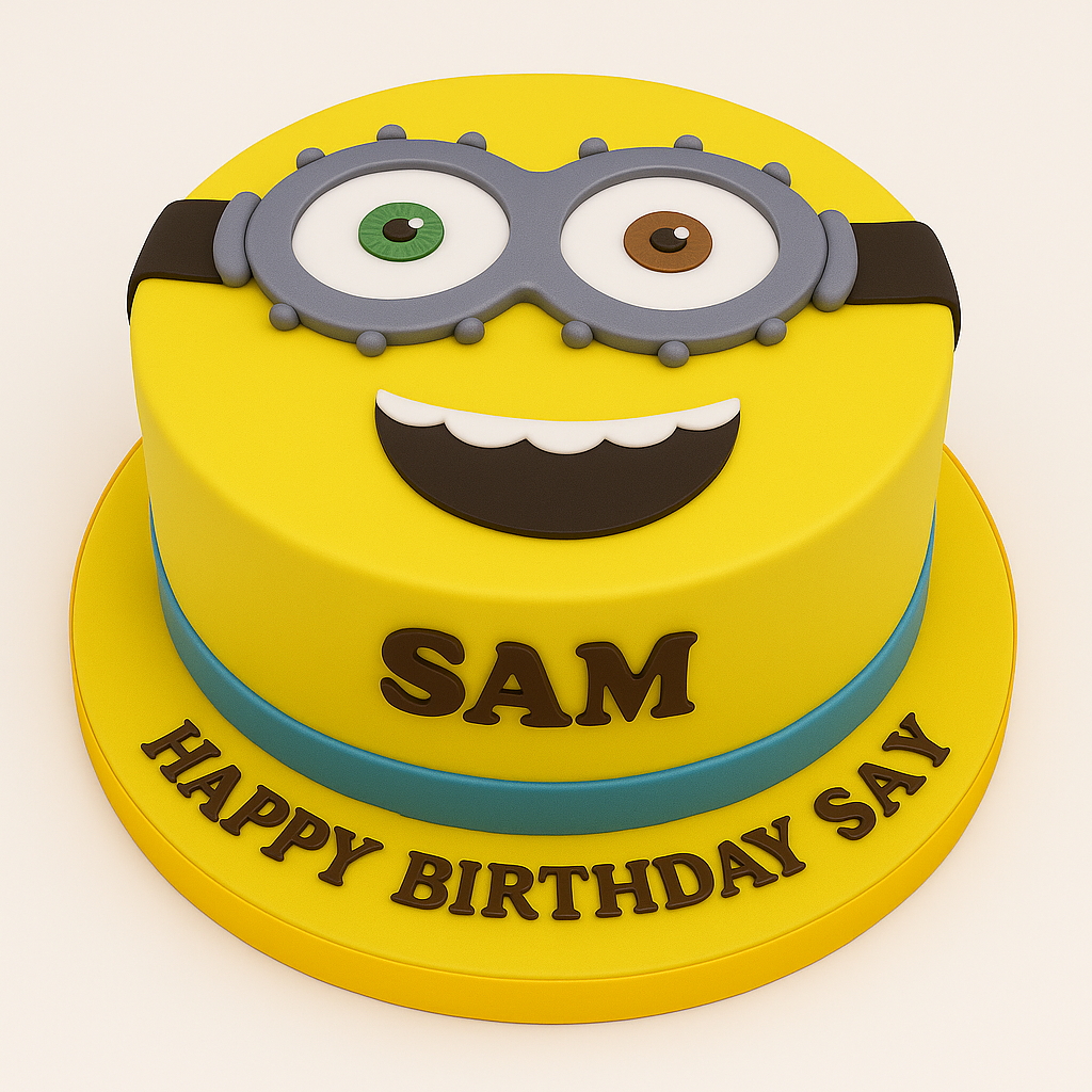 Bob minion cake