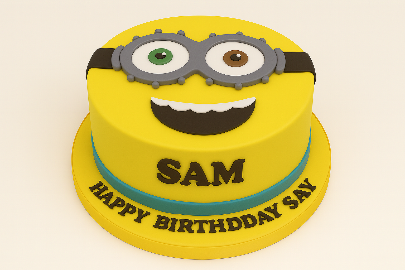 Bob minion cake