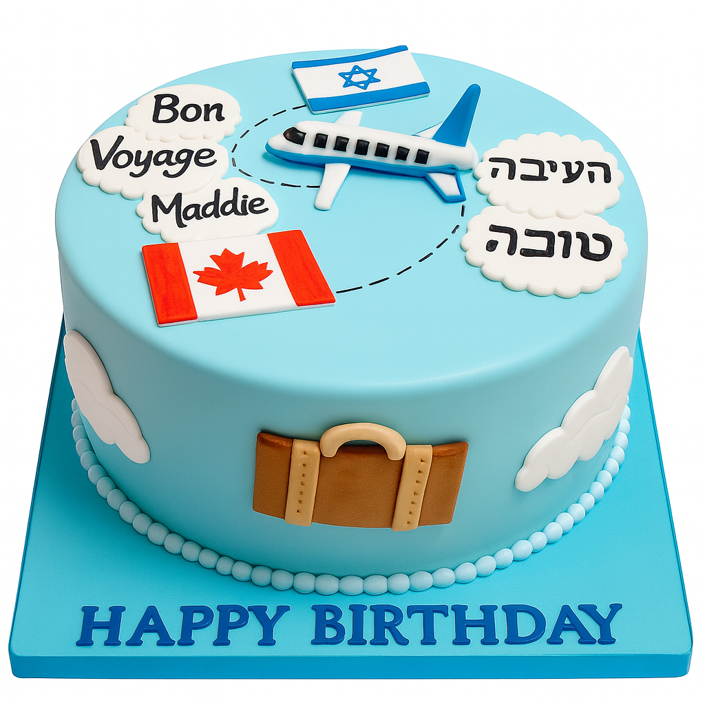 Bon Voyage Cake