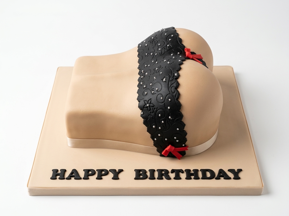 Adult Lingerie Birthday Cake