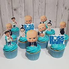 Boss Baby Cupcakes - Pack of 6