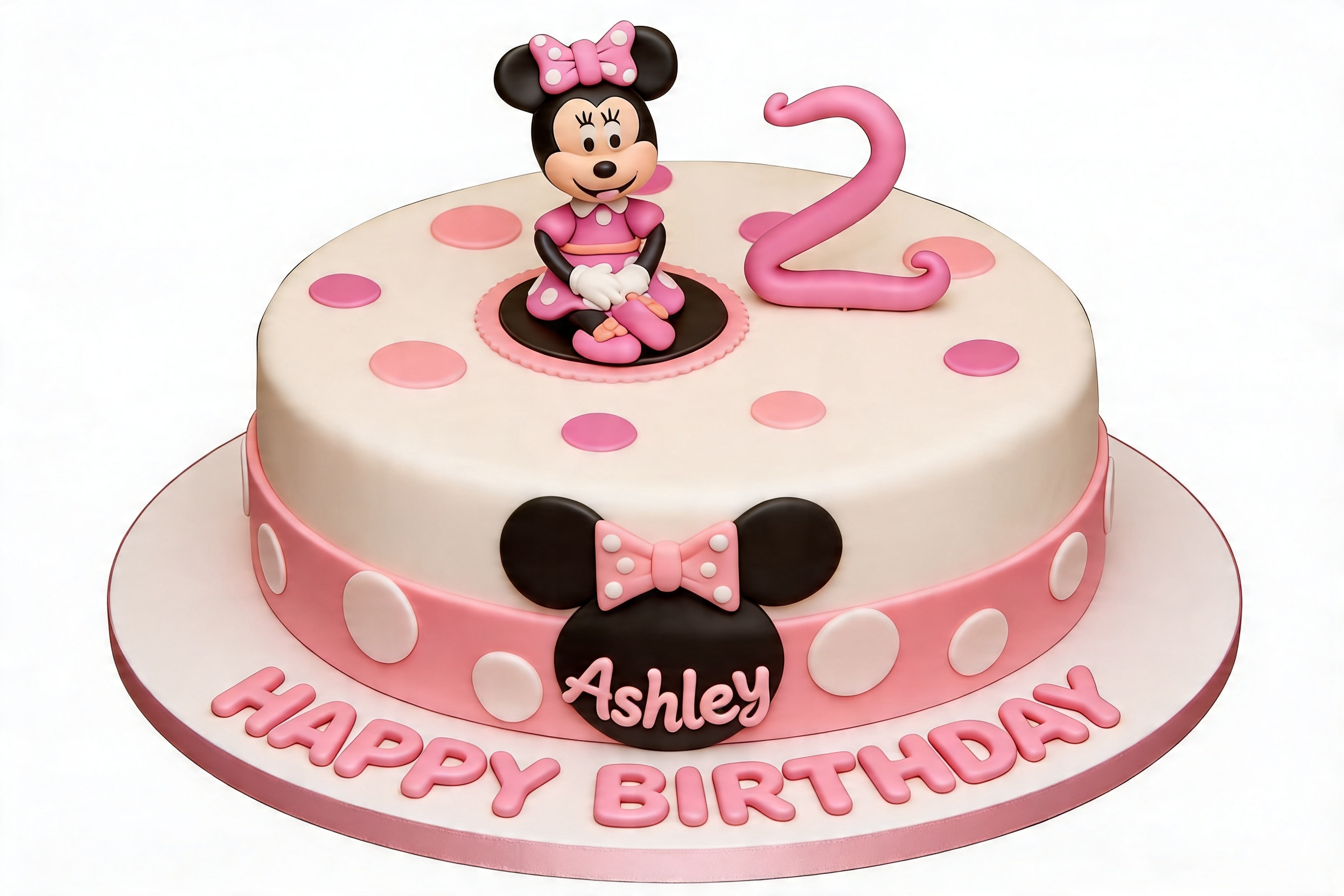 Minnie Mouse Birthday Cake for Girls