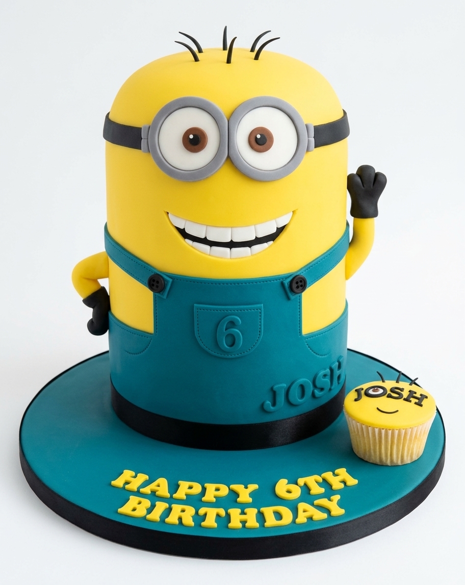 Minion Birthday Cake