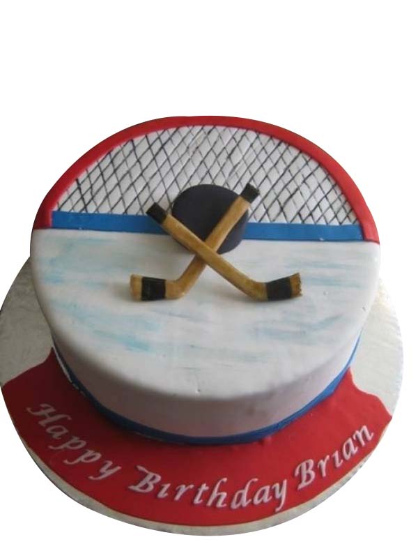 Field hockey cake | Vanilla sponge cake filled with whipped … | Flickr