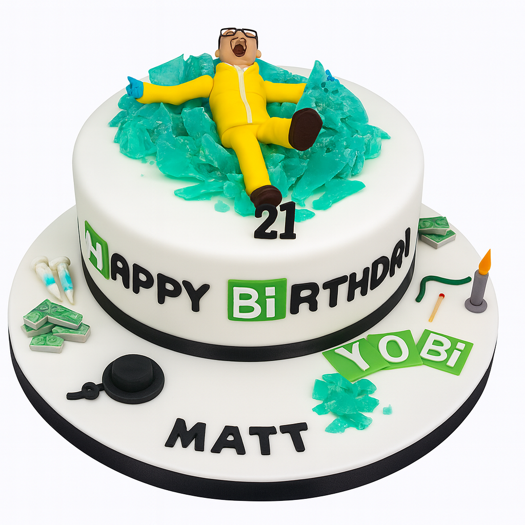Breaking bad cake
