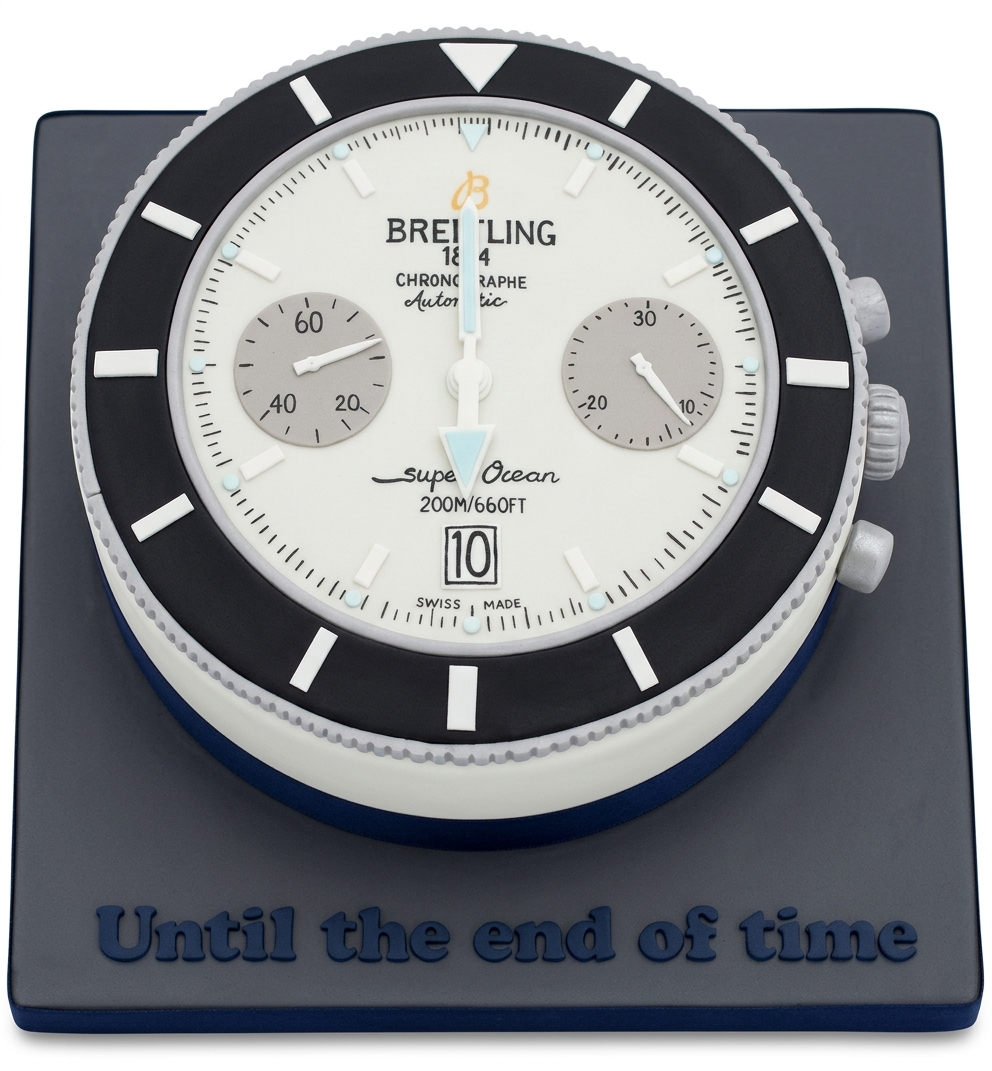 Breitling Watch Birthday Cake for Men