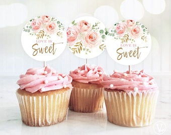 Bridal Shower Cupcakes - Pack of 6