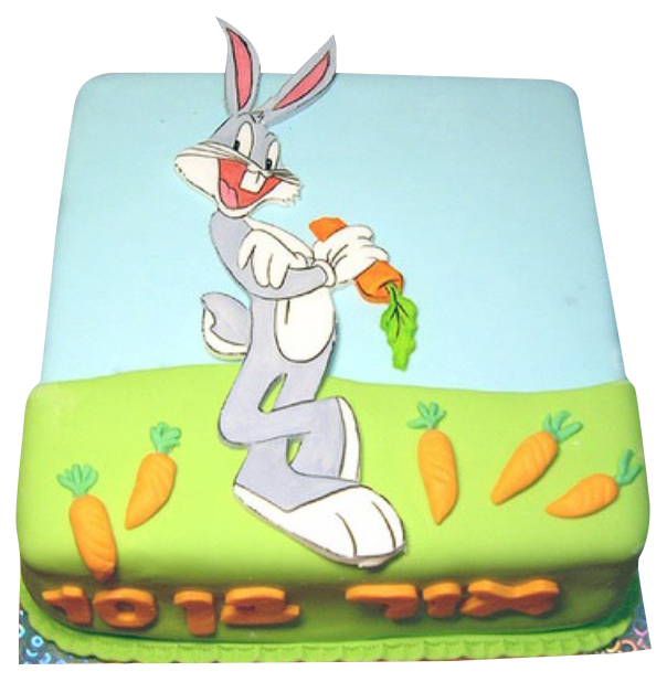 Bugs bunny cake