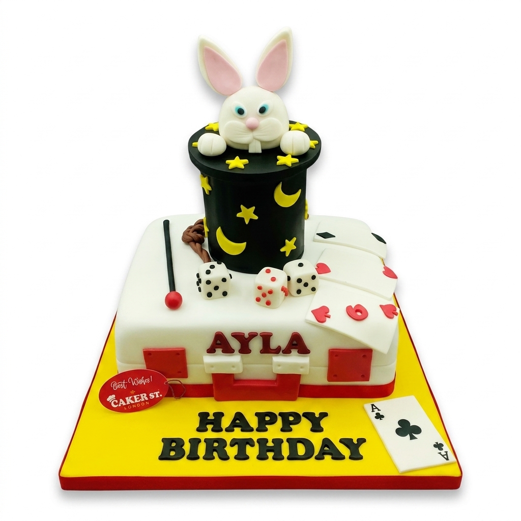 Magic Show Birthday Cake