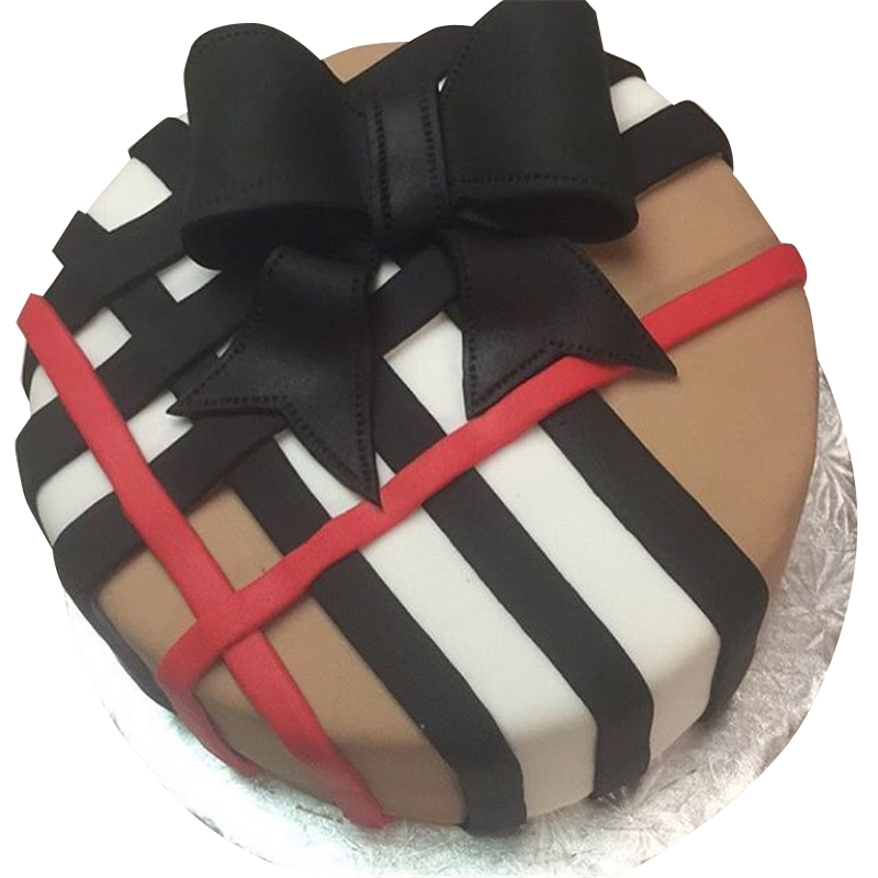 Burberry cake