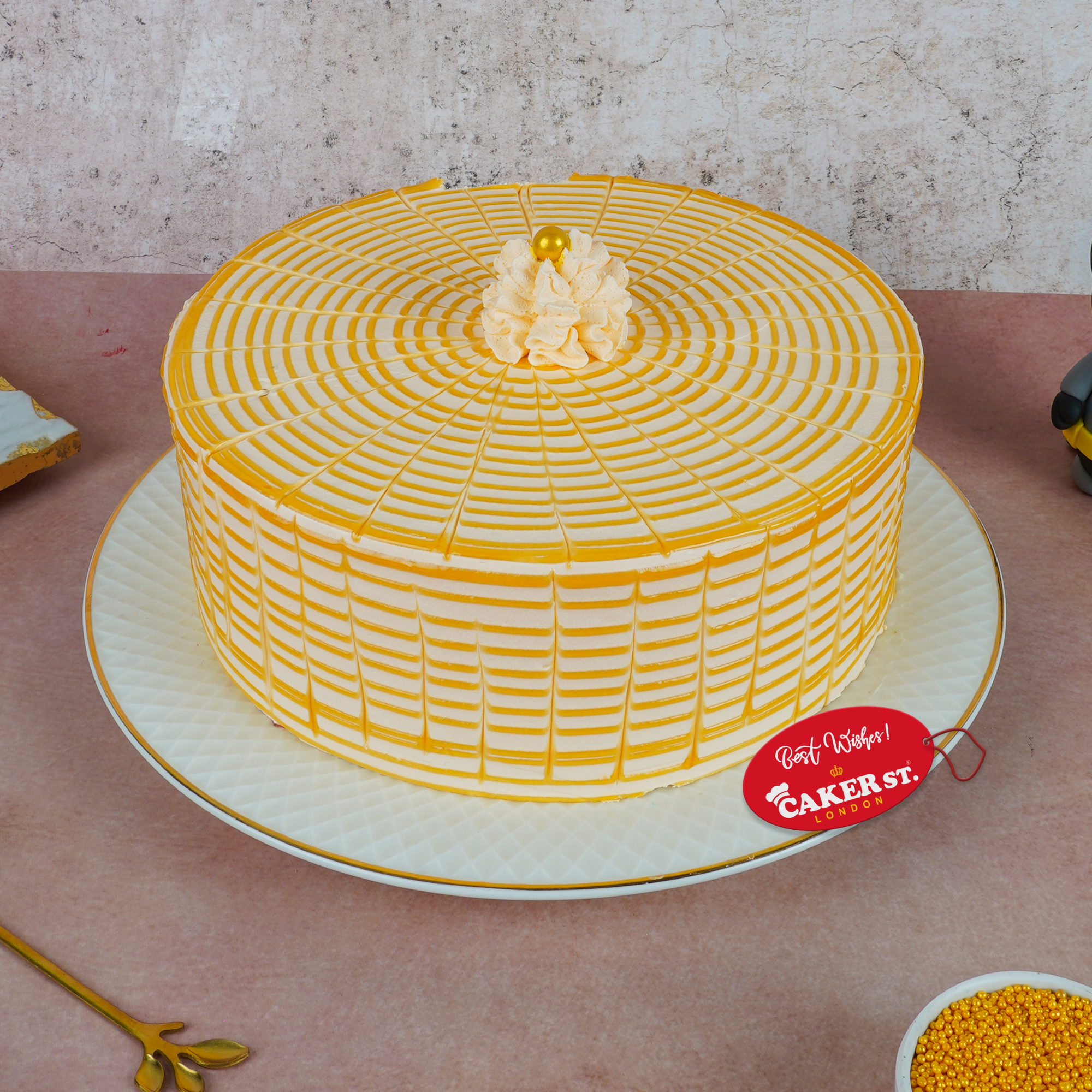 Butter Caramel Charm Cake 