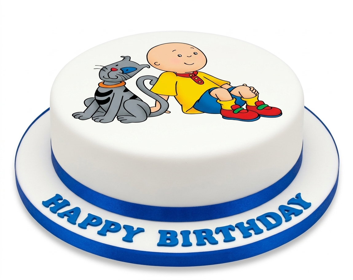 Caillou Birthday Cake