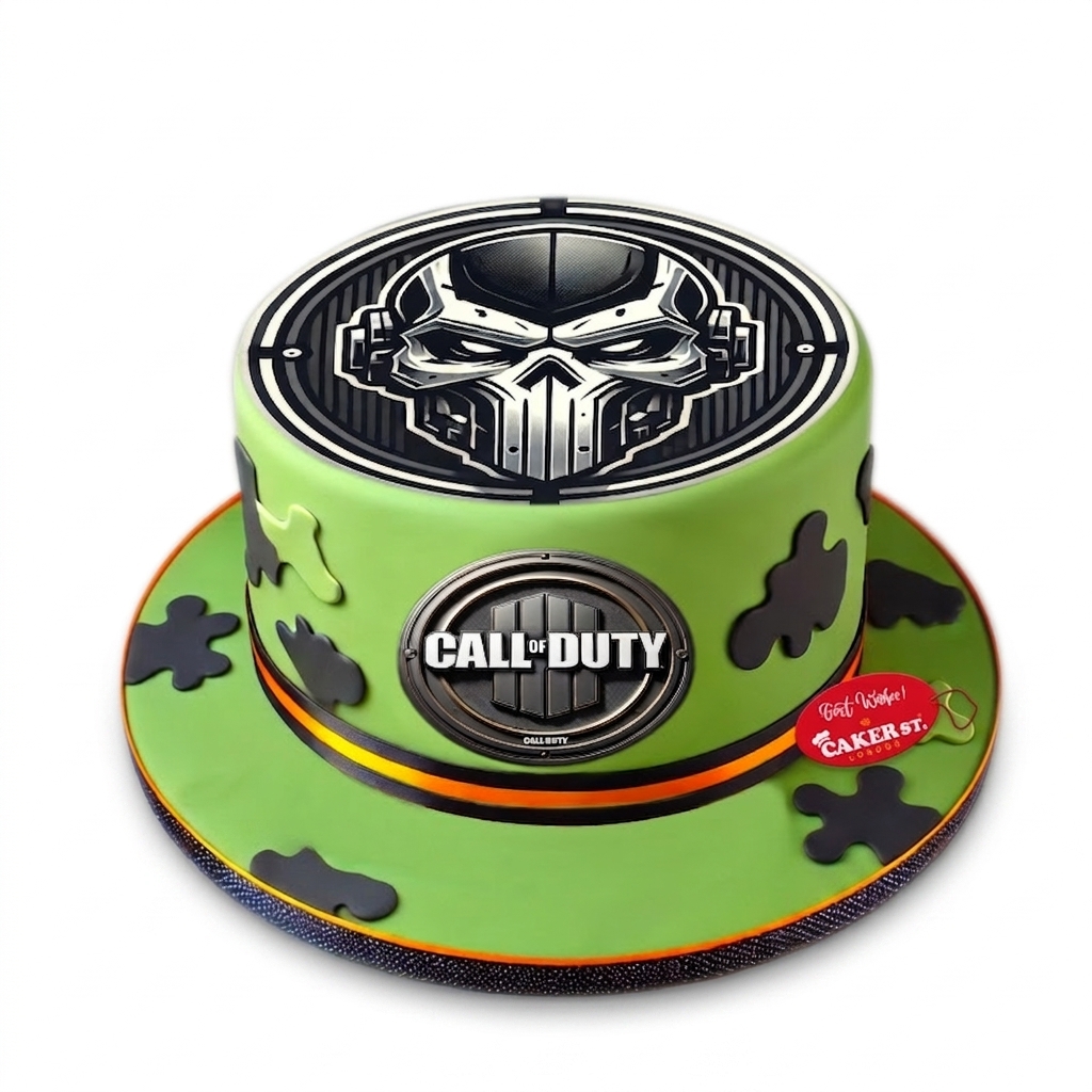 Call of Duty Gaming Birthday Cake