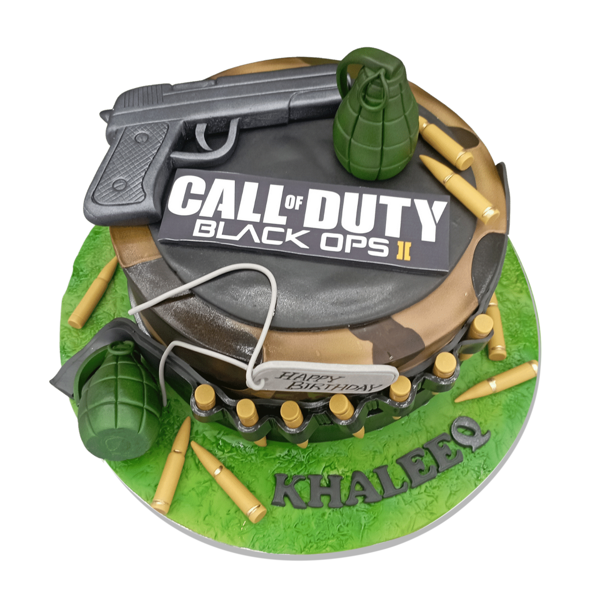 Call of duty Boys Birthday Cake