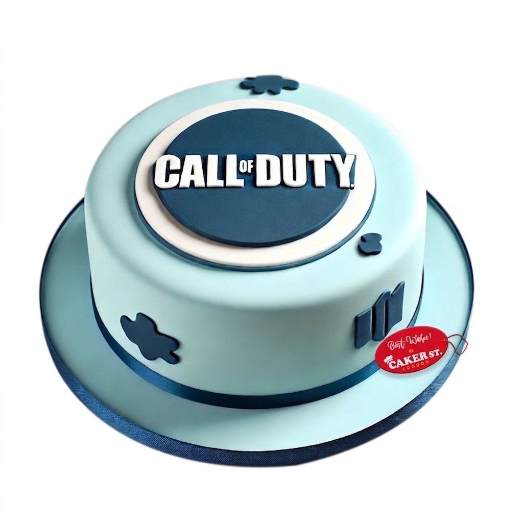 Call of Duty Gaming Birthday Cake