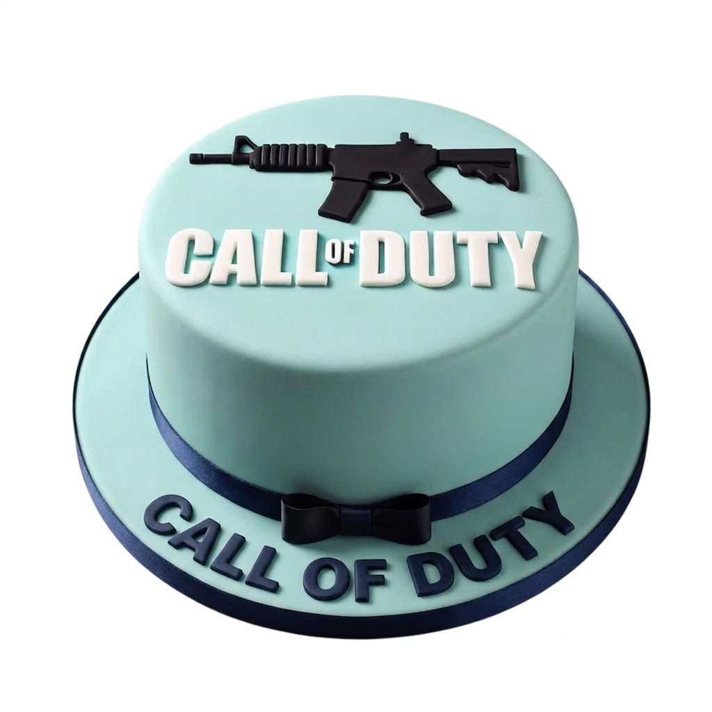 Call of Duty Birthday Cake