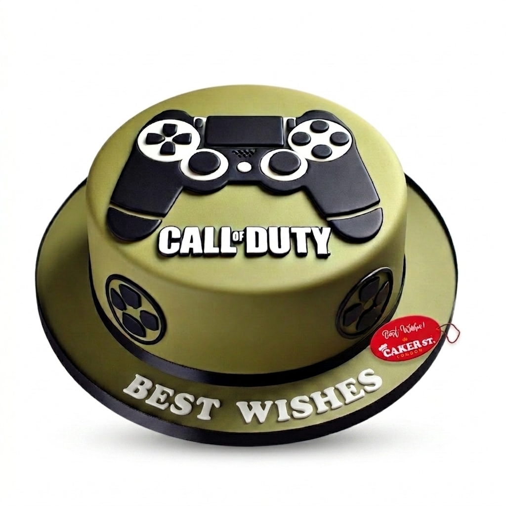 Call of Duty Gaming Birthday Cake