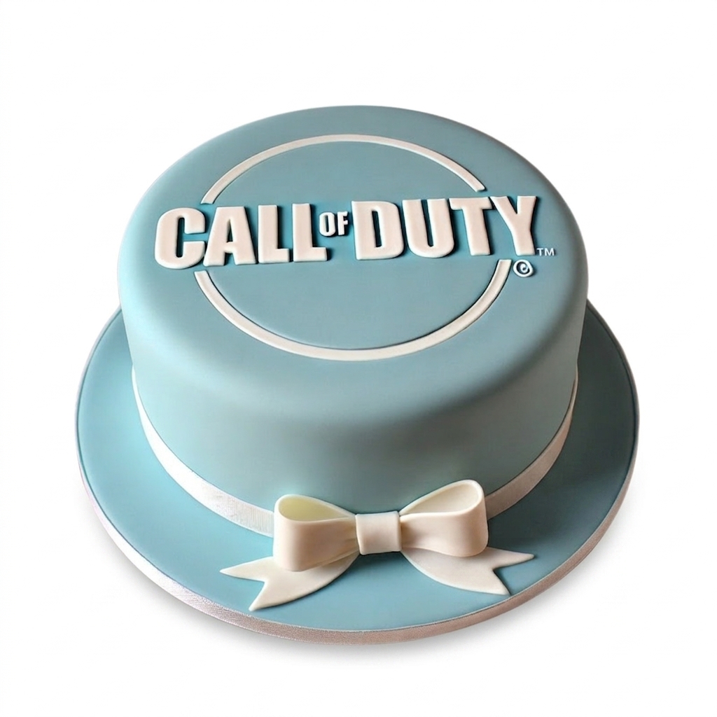 Call of Duty Birthday Cake