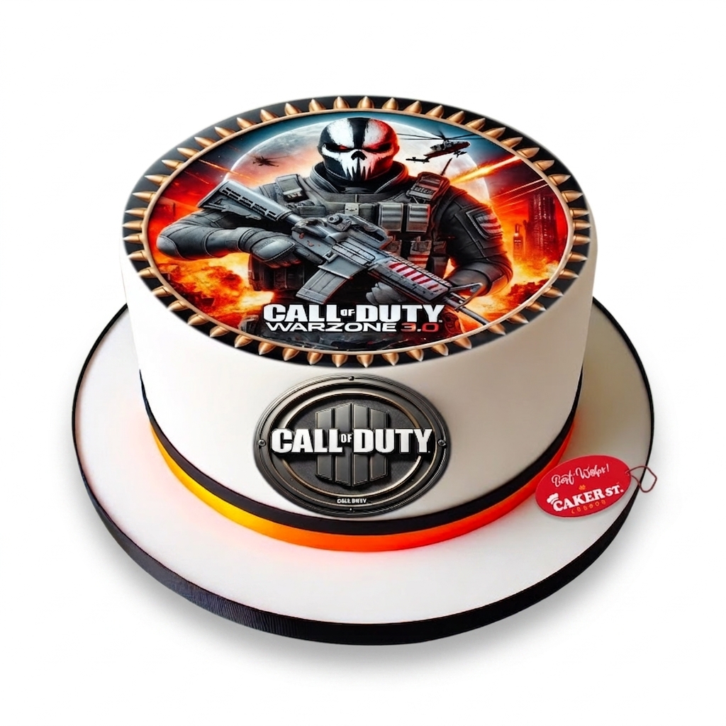Call of Duty Warzone Birthday Cake