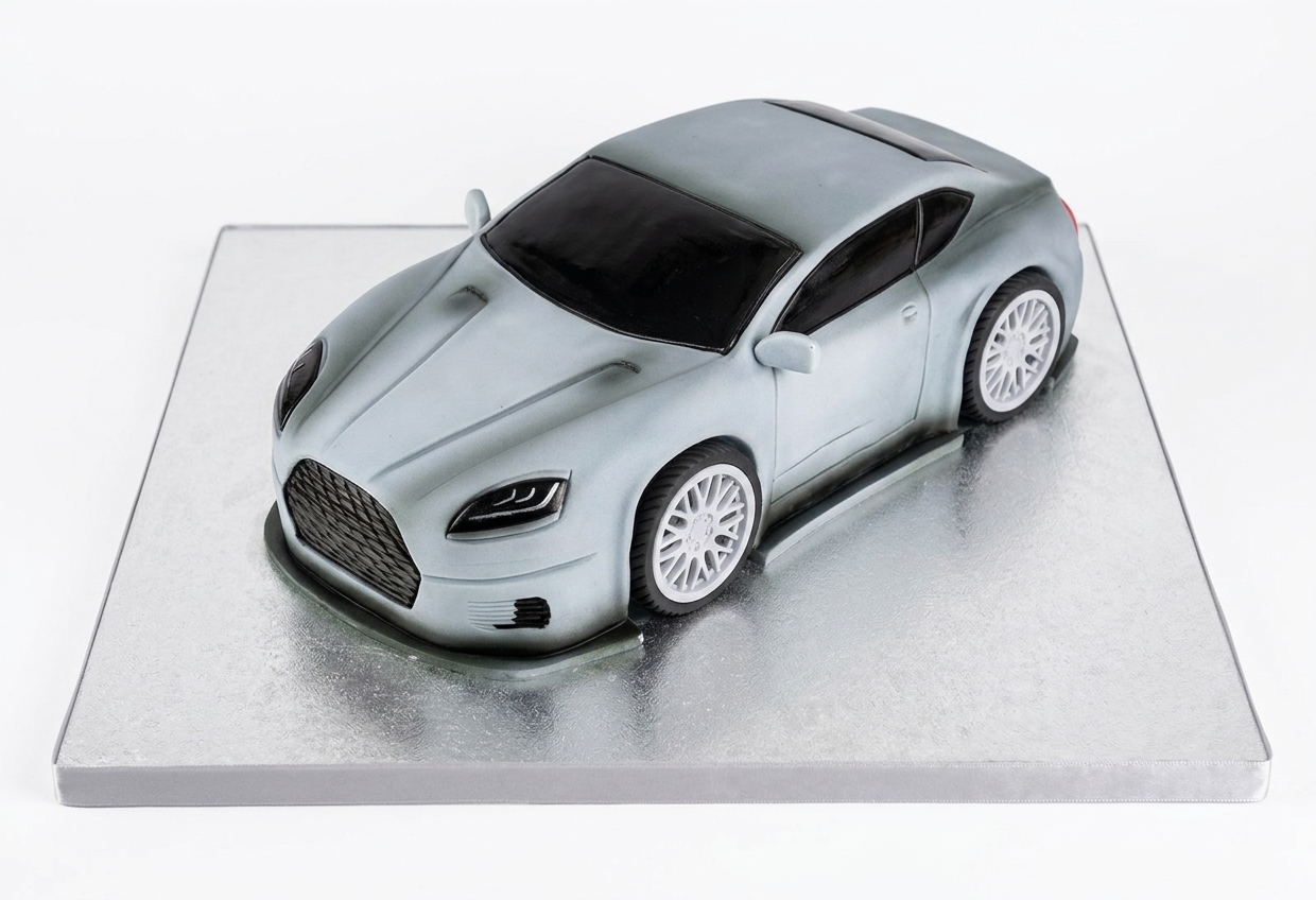 Sports Car Birthday Cake