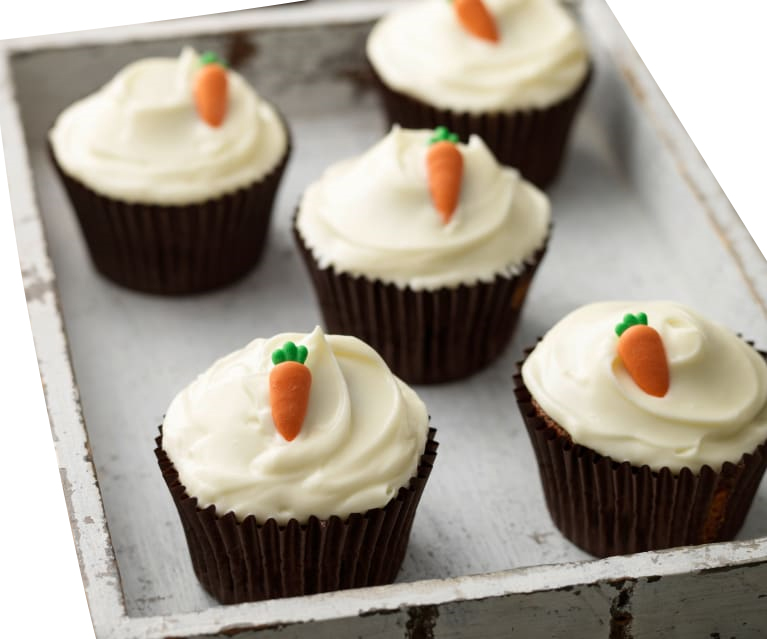 Carrot Cup cakes - Pack of 6