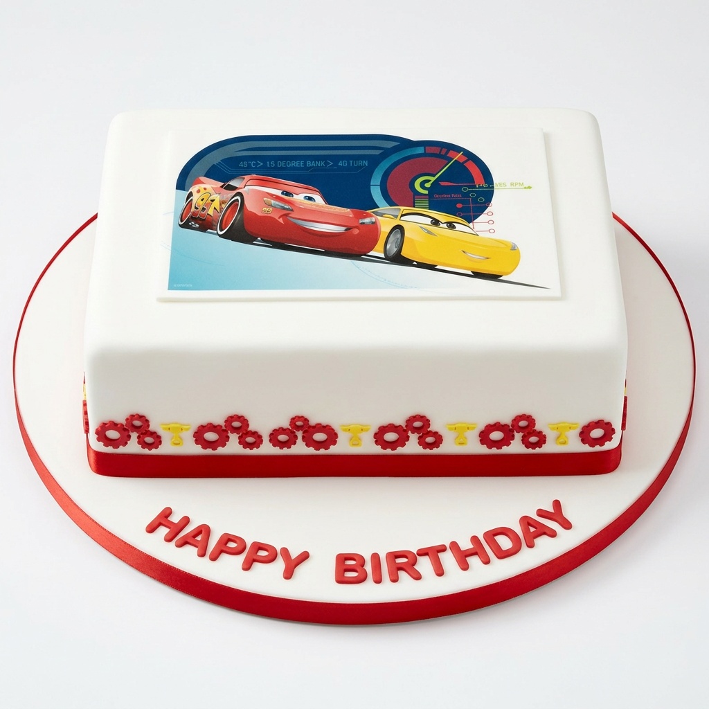 Disney Cars Birthday Cake for Kids