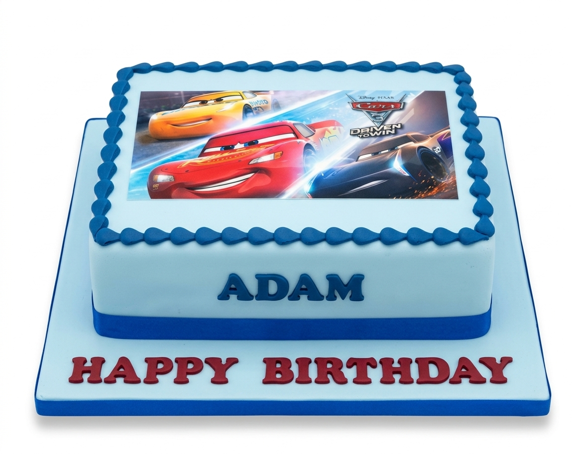 Disney Cars Birthday Cake