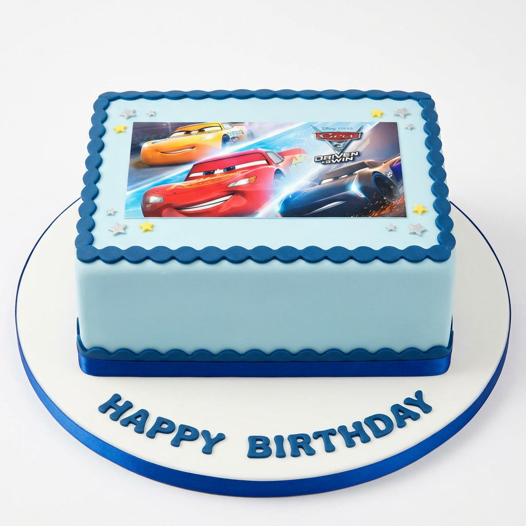 Disney Cars Birthday Cake for Kids