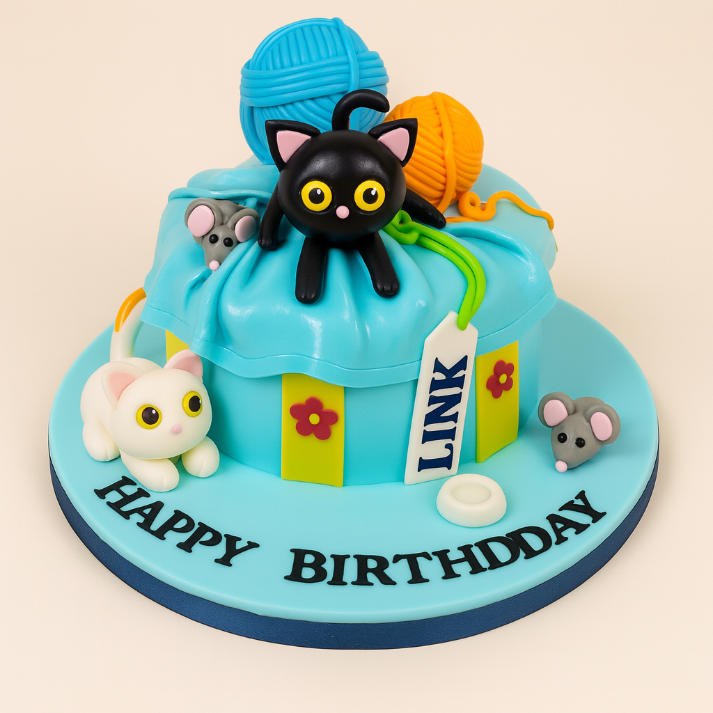 Cat Cake for Girls
