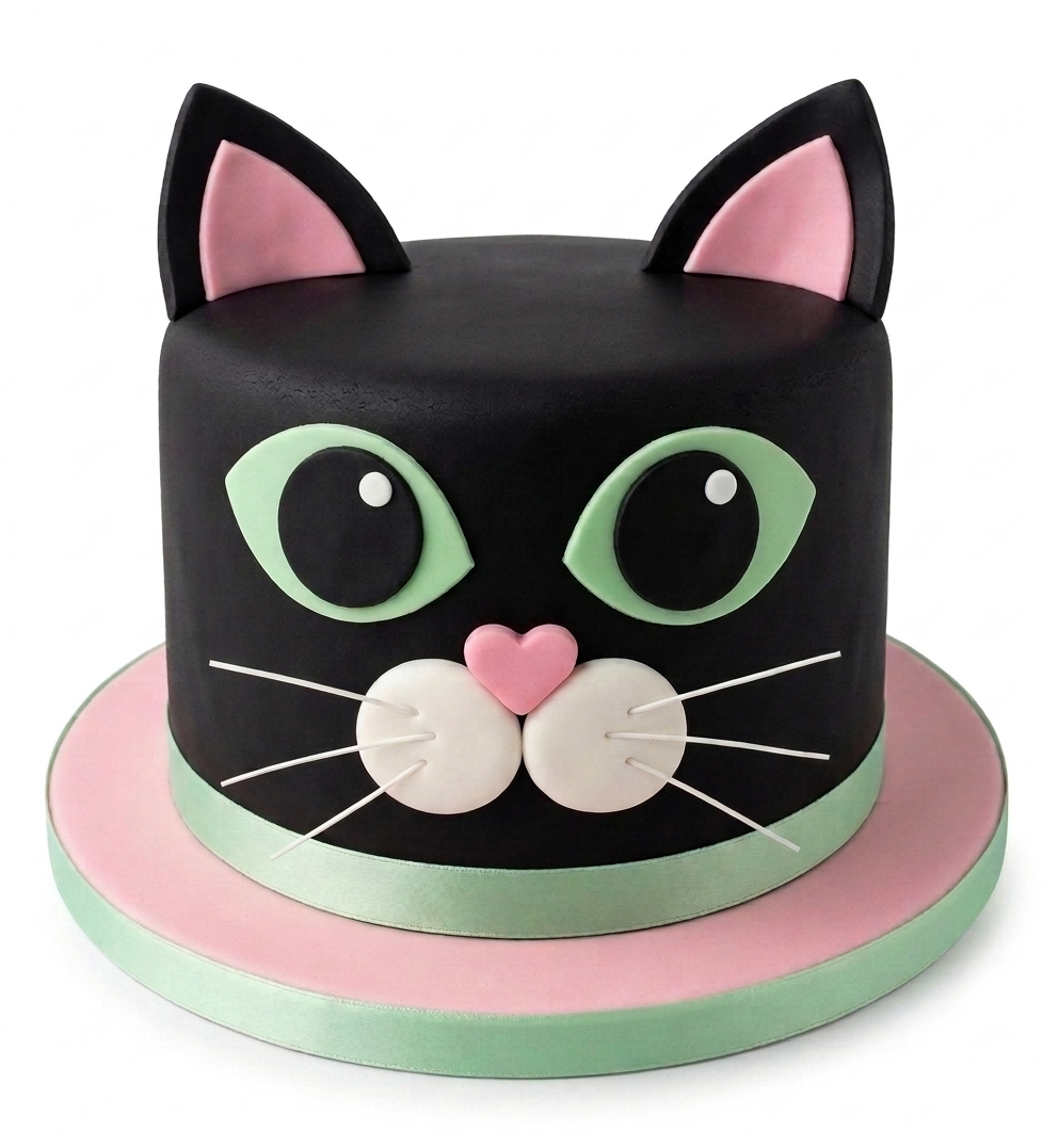 Cat Birthday Cake