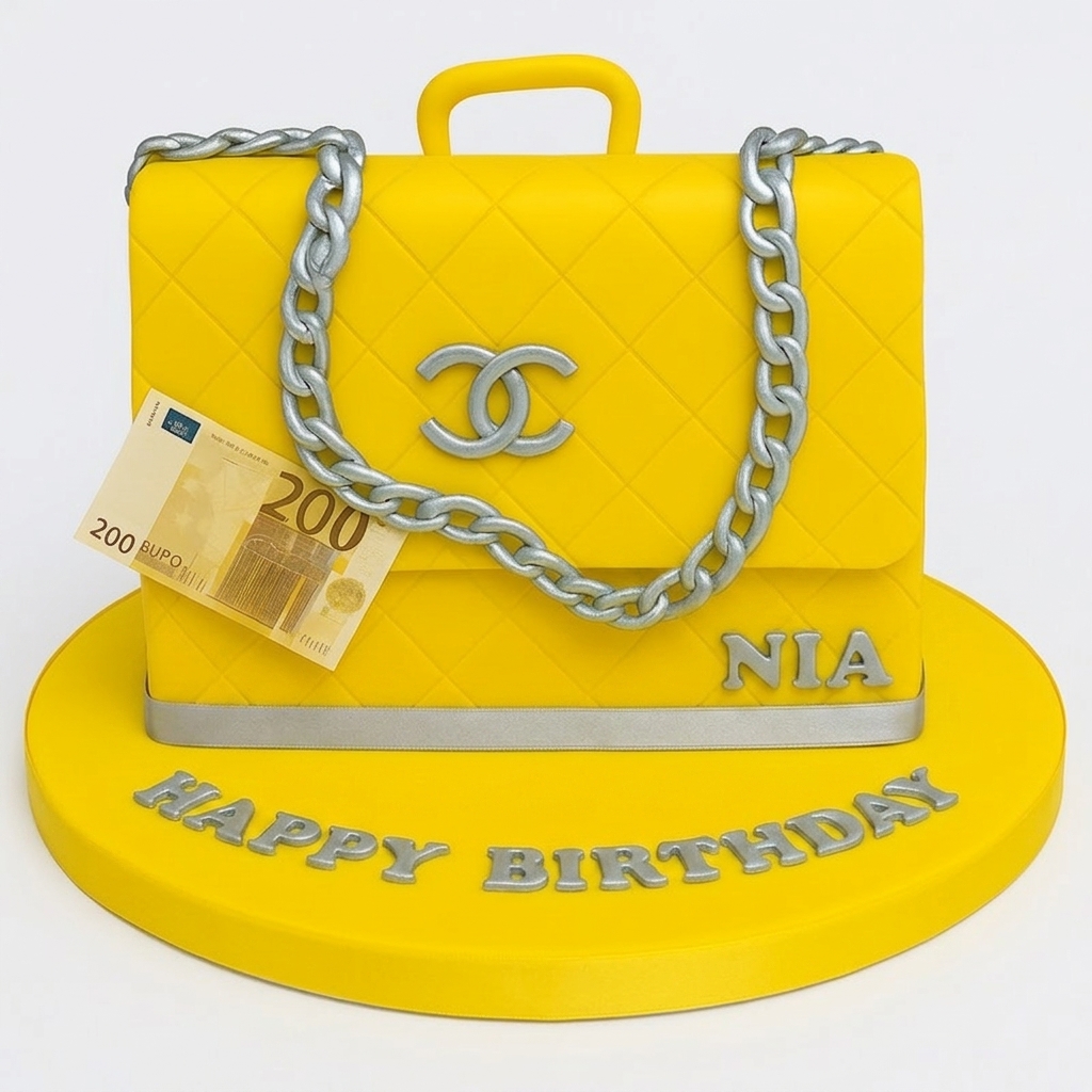 Designer Handbag Birthday Cake for Her