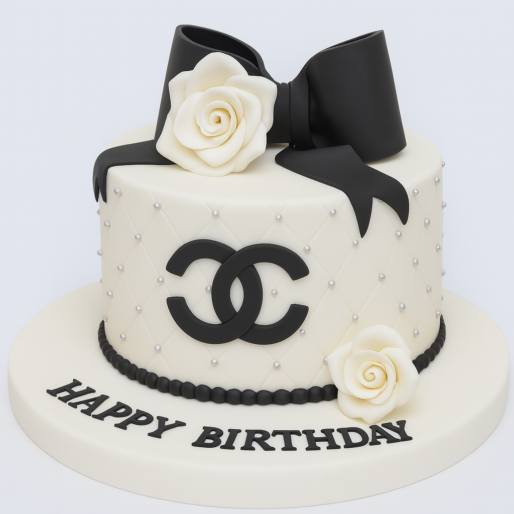 Chanel Birthday Cake