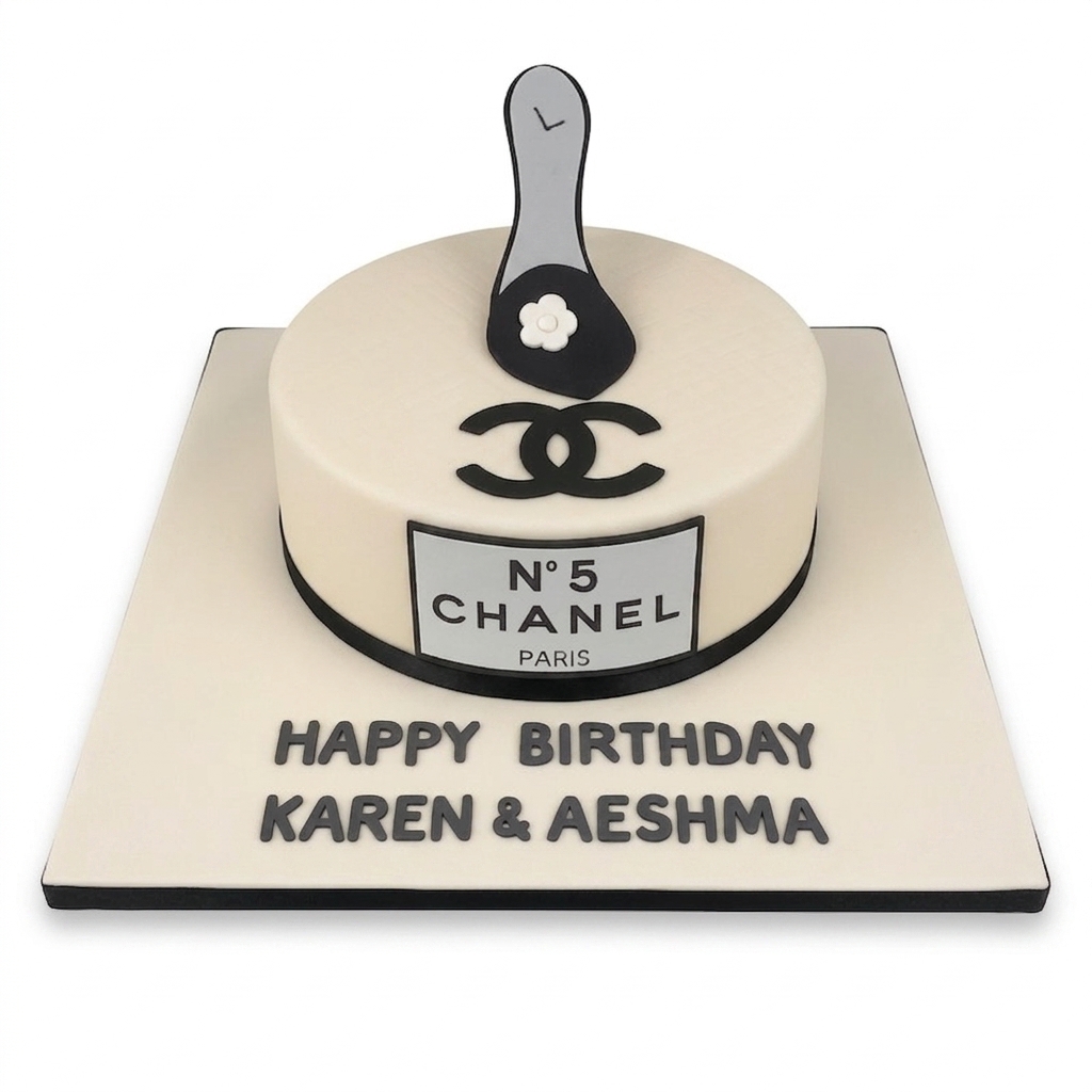 Chanel Designer Birthday Cake for Her