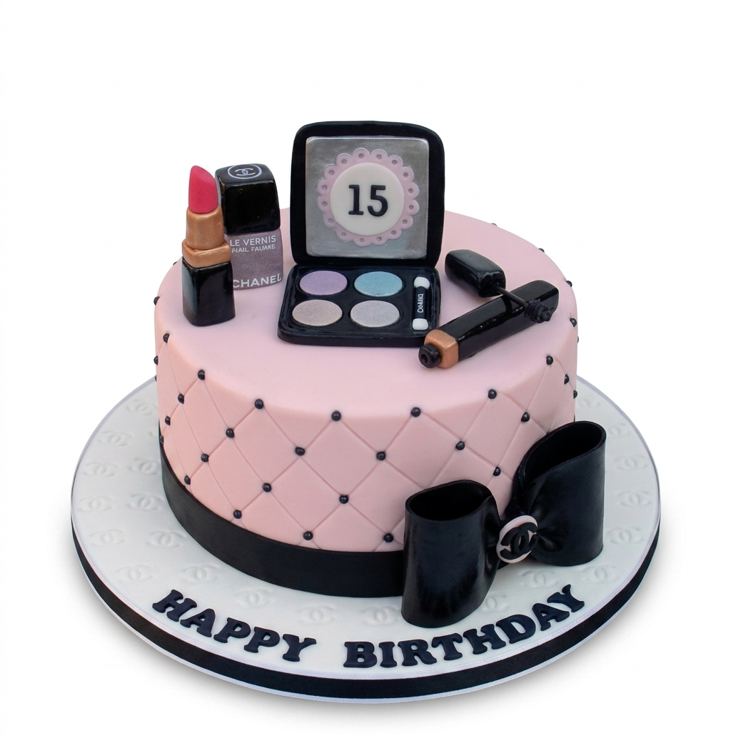 Chanel Inspired Birthday Cake for Her