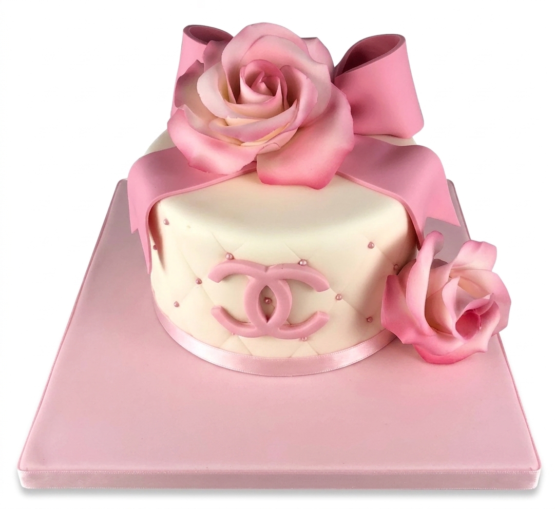 Chanel Inspired Designer Birthday Cake for Her