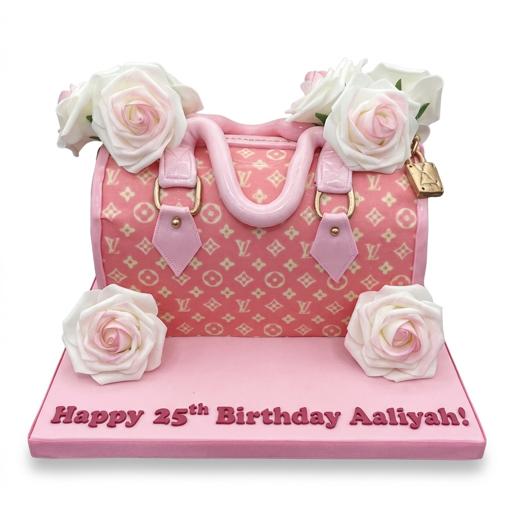 Designer Handbag Birthday Cake for Her