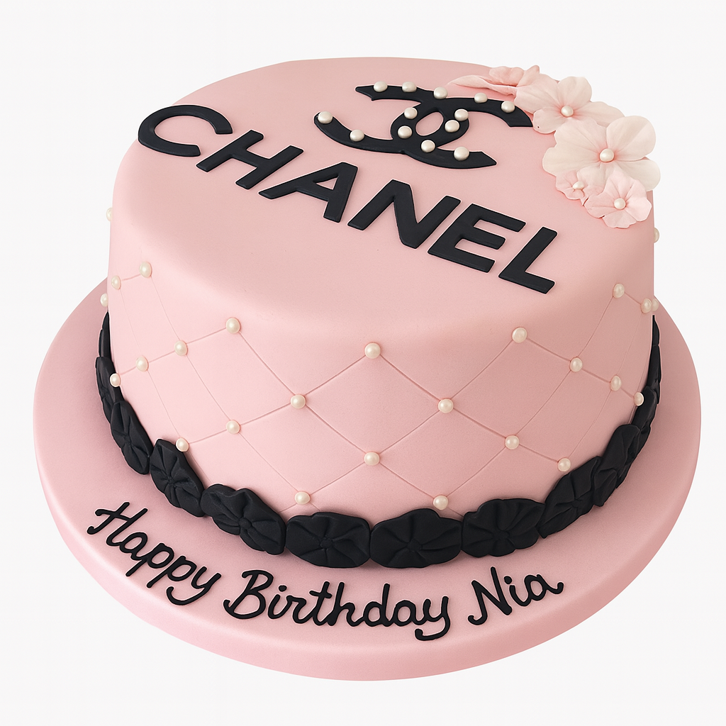 Chanel Themed Cake