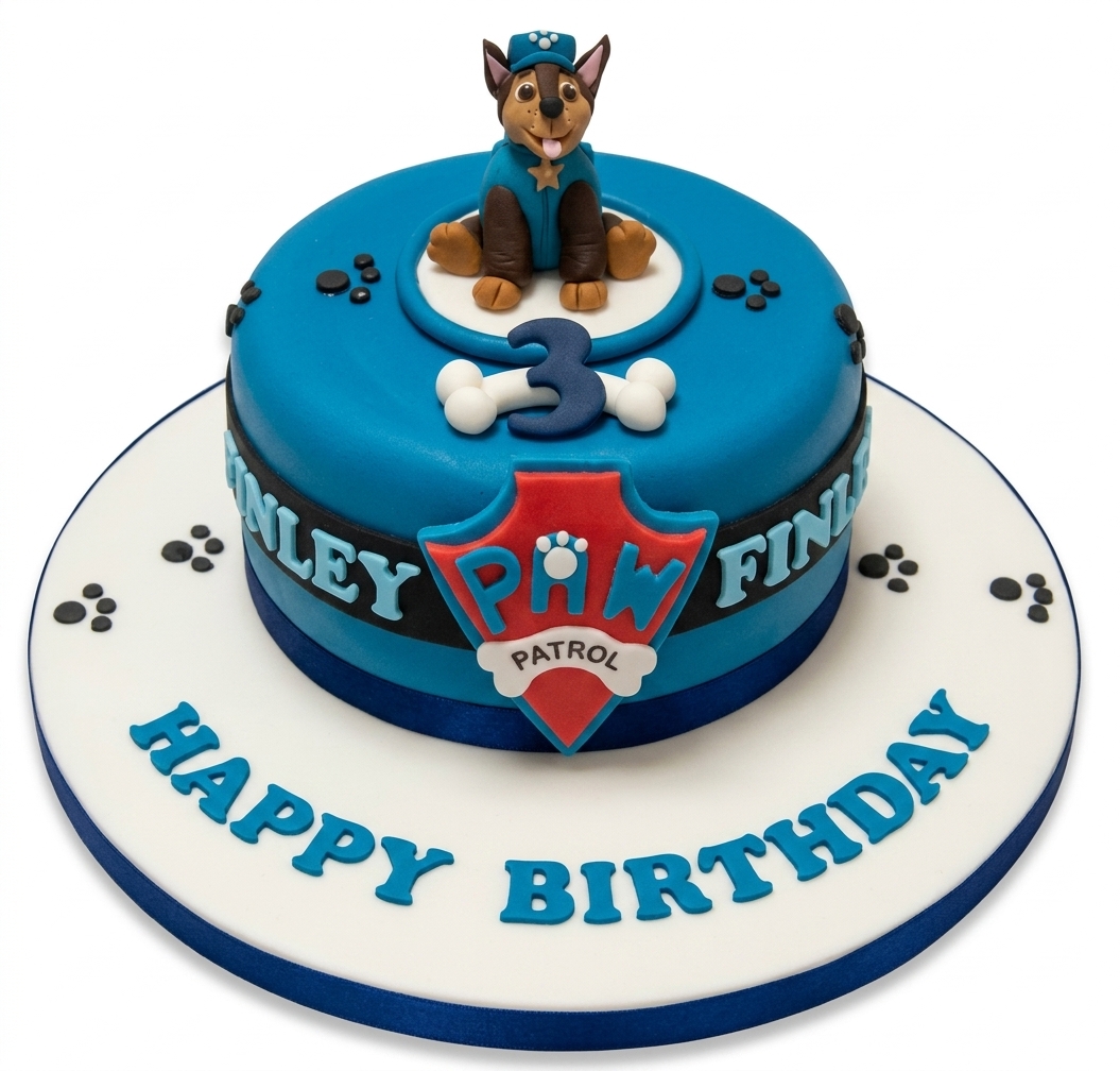 Paw Patrol Birthday Cake for Kids