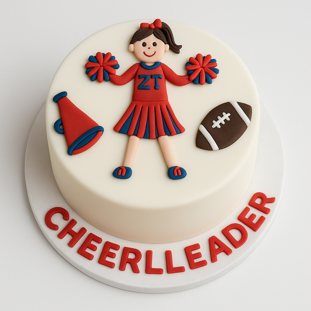 Cheerleader Cake